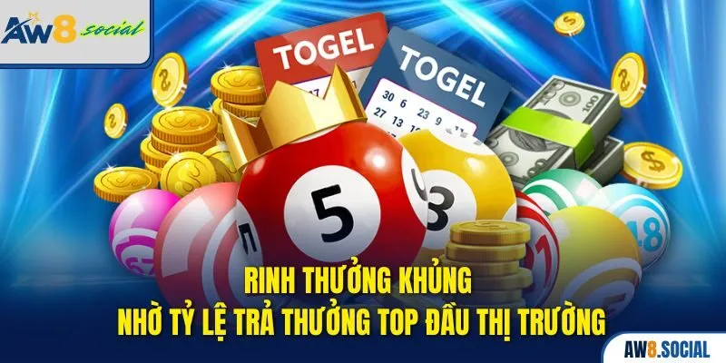 Rinh thưởng khủng nhờ tỷ lệ trả thưởng top đầu thị trường